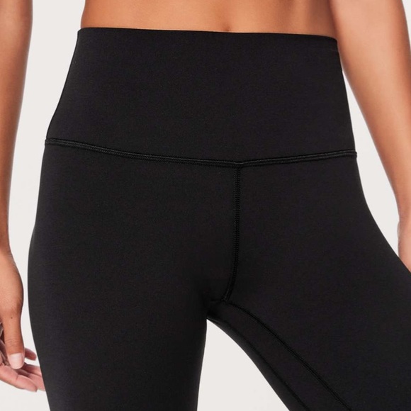 Lululemon Align High Rise Pant Full Length 28" Leggings Black Women’s 2 - Picture 2 of 9